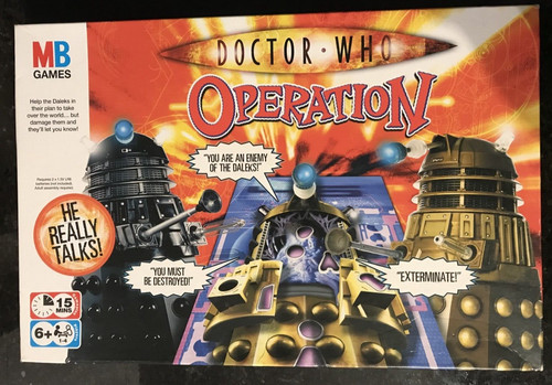 MB Spiele Doctor Who Operation EINZELERSATZTEILE - Dalek Karten Geldstücke - sehr guter Zustand