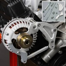 1964-91 Natural Aluminum Alternator Bracket Small Block Mopar La 273 318 340 360