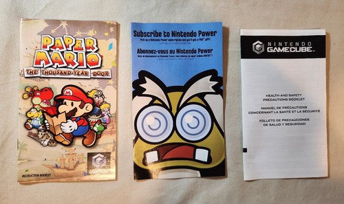 Paper Mario: The Thousand-Year Door (Nintendo, 2004) Complete CIB Tested - Picture 5 of 8