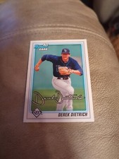 2010 (RAYS) Bowman Draft Prospects #BDPP16 Derek Dietrich