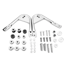 Chrome Tour Pack Mount Rack Docking Hardware Kit for Harley Touring 1997-2008