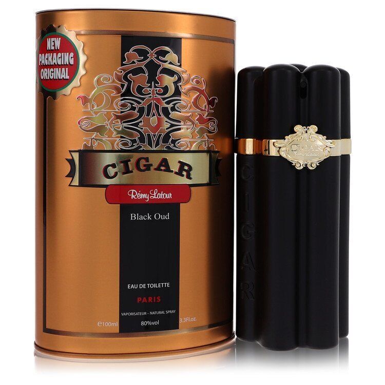 Cigar Black Oud by Remy Latour Eau De Toilette Spray 3.3 oz / e 100 ml