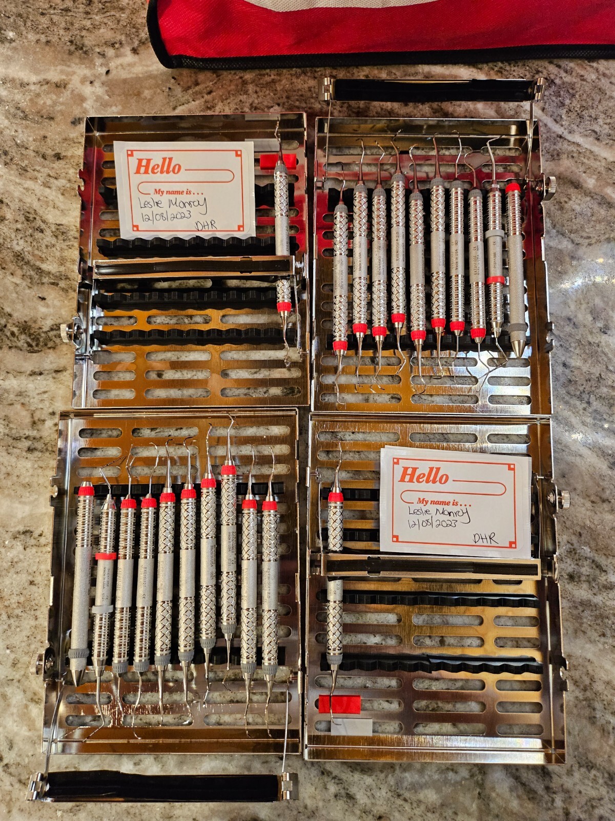 HU FRIEDY Everedge Instruments with Cassette/ Dental Hygiene Instruments eBay