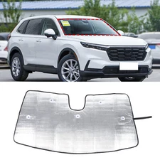 Windshield Sun Shade Shield Visor UV Heat Block Cover For Honda CR-V 2023-2024
