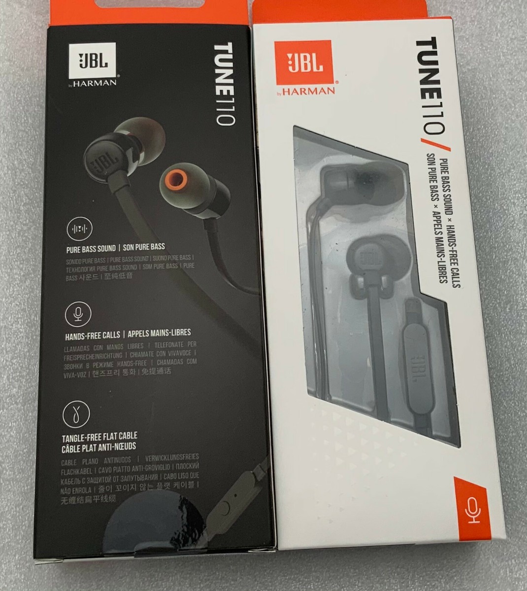 JBL by Harman Tune110 Original In-Ear Headphones Pure Bass JBL by Harman Tune110 Original In-Ear Headphones Pure Bass