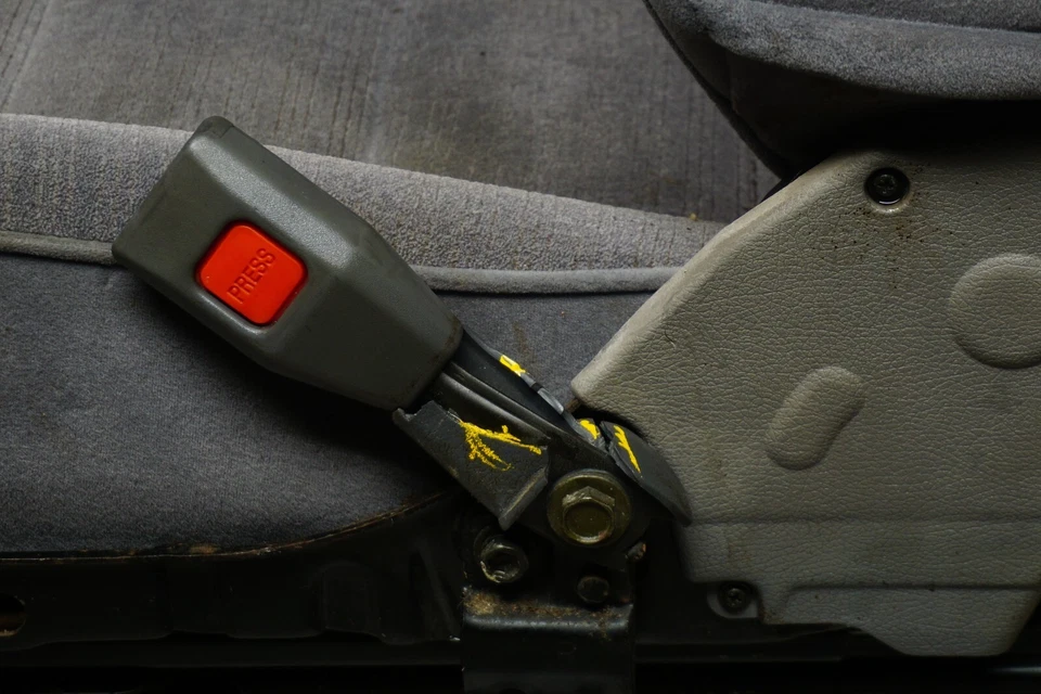 TOYOTA SUPRA 1990 GRIS ASIENTO PASAJERO DELANTERO DERECHO COJÍN REPOSACABEZAS OEM Foto 4 de 4