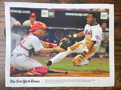 New York Times Baseball Photo Collection Jose Reyes NY Mets 2005 vs Phillies