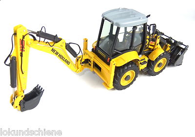 Baggerlader New Holland  B 115 B -   NZG 817 -  1:50 Metall Neu OVP