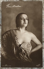 Fern Andra American Actress Silent Films Ross Verlag RPPC Postcard B210