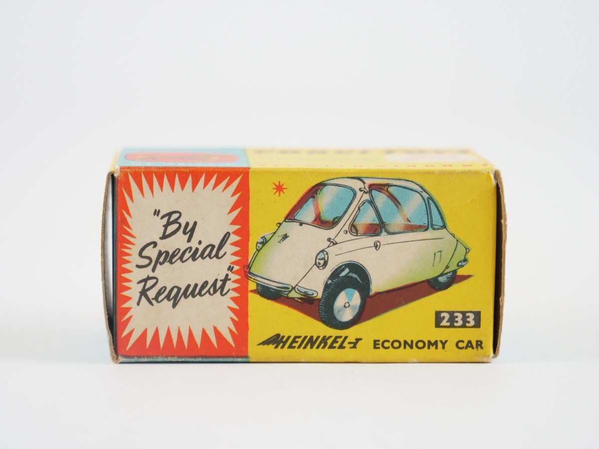 Corgi toys boîte box repro 233 Heinkel economy car