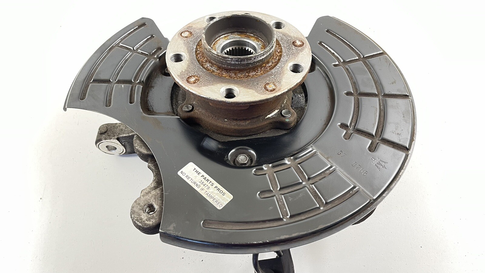 17-24 Maserati Quattroporte Left Rear Spindle Knuckle Hub Wheel Bearing OEM