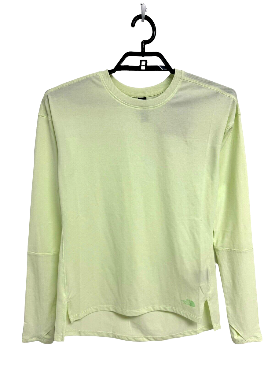☆THE NORTH FACE☆ Women's Verdi Long Sleeve T-Shirt The North Face women's The Dreamer lime green long sleeve