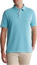 Tommy Bahama Shoreline Surf Polo Short Sleeve, Riviera Azure, M