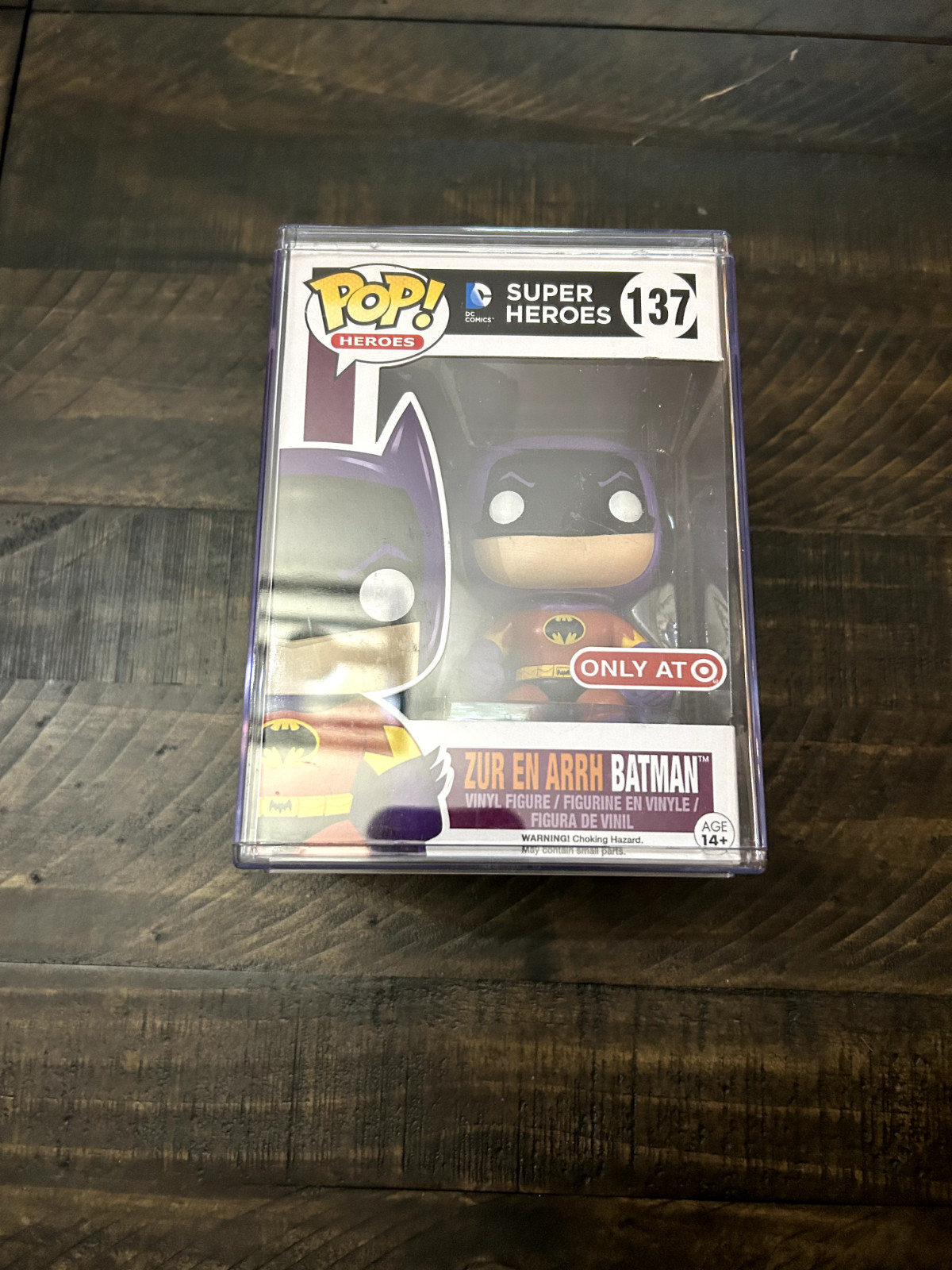 Funko Pop! Dc Comics Super Heroes Zur En Arrh Batman #137 Exclusivo De Target