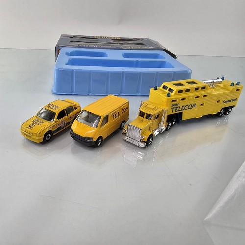 Matchbox Convoy Action Pack CY206 BRITISH TELECOM 1:64 Diecast 3-Pack RARE NOS - Picture 13 of 17