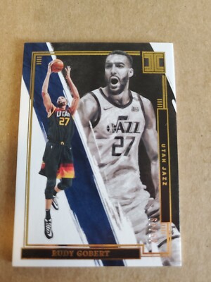 RUDY GOBERT 2021-22 IMPECCABLE BASKETBALL GOLD UTAH JAZZ /49