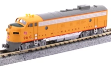 Kato ~ N Scale ~EMD FP7A Milwaukee Road 96C DCC Version ~ 176-2303DCC
