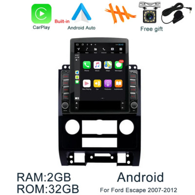 For Ford Escape 2007-2012 Fit For Carplay 9.7''Android Car Stereo Radio GPS