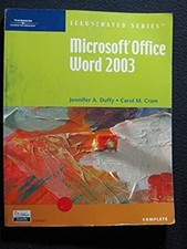Microsoft Office Word 2003-Illustrated Complete [Feb 02, 2004] Cram, Carol M. ..