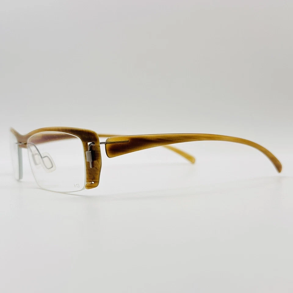 Markus T очки мужчин женщин квадратный коричневый рог буйвола рога Mod. H 00617 новый - Изображение 4 из 4