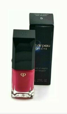 Cle De Peau Beaute Limited Edition Nail Lacquer # 5 Hot pink 0.27 oz