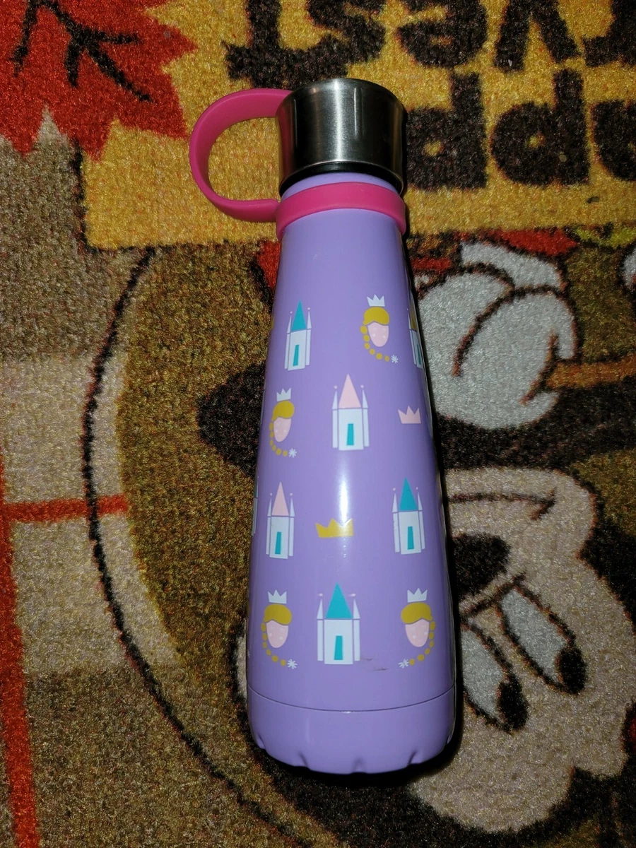 Sip By Swell Water Bottle Handle Girls princess theme blonde euc 10oz hg1