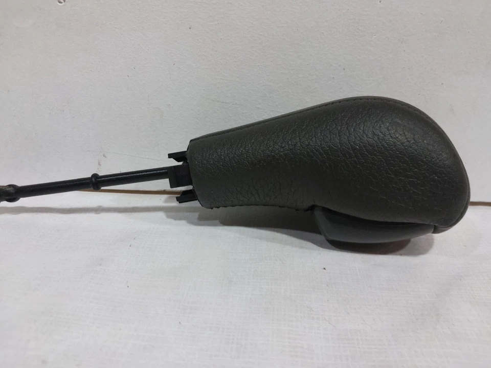 Volvo S60 S80 V70 2003 transmisión automática cuero gris palanca de cambios Foto 4 de 4