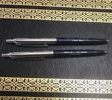 2 Eversharp Jotter Ballpoint Pen,Parker Cyanamid Farm Supply ad, VTG- Need Ink