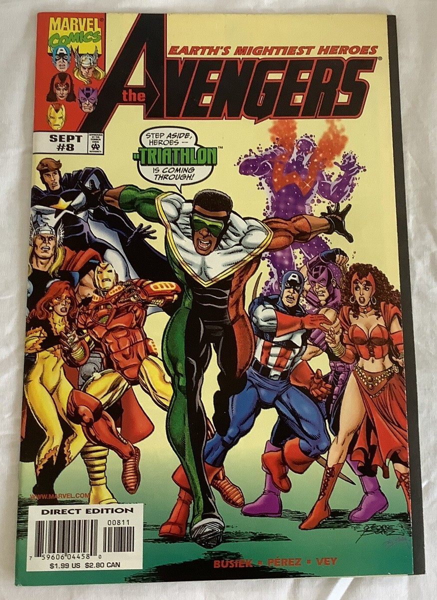 Vintage Marvel Comics The Avengers Earth Mightiest Heroes Sept. #8