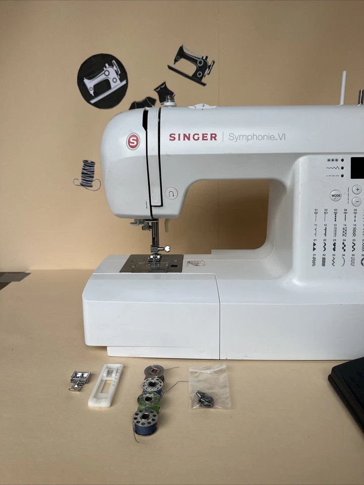 Nähmaschine Singer Symphonie 7140 Computergesteuert Top ✅ - Bild 3 von 4
