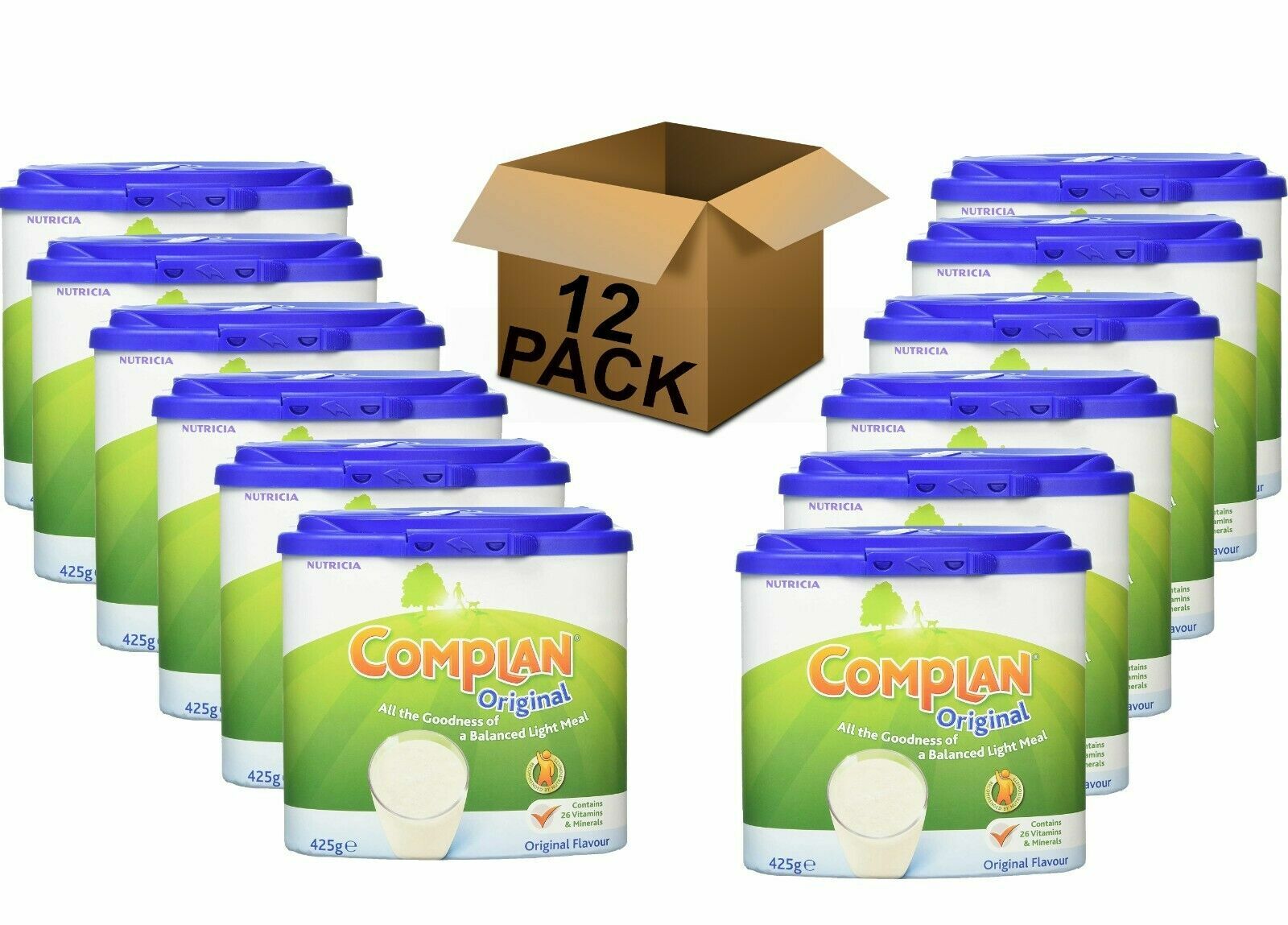 Complan Drink Original Flavour 425g Pack of 12 4008976682004 eBay