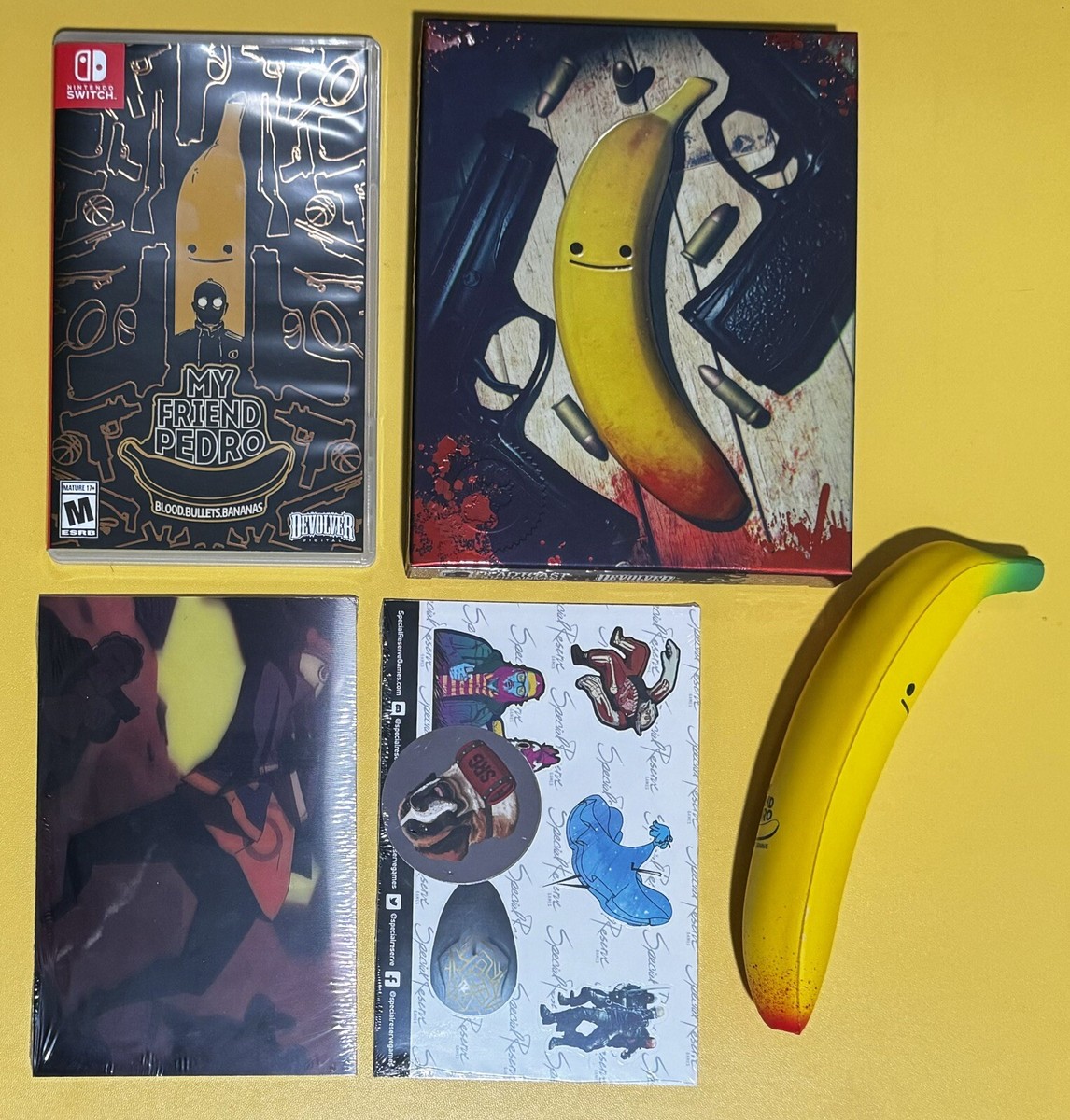 My Friend Pedro Nintendo Switch SRG Special Reserve CIB w/banana