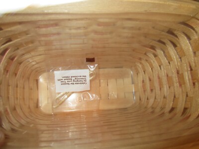 VTG Longaberger Village 20th Century Basket 1st Edition 1997 Box 2