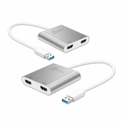 j5create USB™ 3.0 to Dual HDMI™ Multi 
