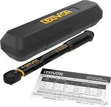 LEXIVON Inch Pound Torque Wrench 1/4-Inch Drive 20~200 in-lb/2.26~22.6 Nm LX-181