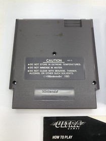 Kings of the Beach - Authentic Nintendo NES Game With Booklet Tested Working