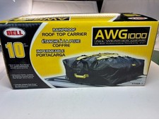 Bell Awg1000 Rainproof Roof Top Cargo Carrier 10 Cu Ft New Nos 92008-1