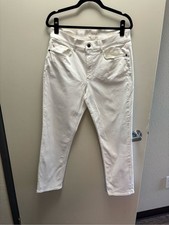 Lafayette 148 New York Women's White Skinny Jeans