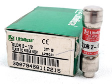 Lot of 10 - KLDR-2-1/2 Littelfuse 2.5 Amp Fuse Class CC - Next Day Option - New