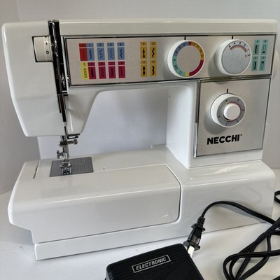 Necchi Model 4575 Household 15 Watts Max Sewing Machine Tested works great 