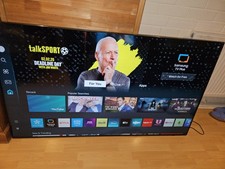 Samsung 65 inch TU65DU7175 4K Ultra HD Smart TV with screen defect