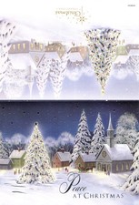 Christmas Holiday Greeting card. Religious.