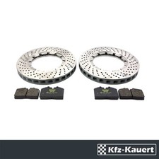 Sebro Bremsscheiben Bremsbeläge SET Vorne passend für Porsche 911 Turbo 78-80