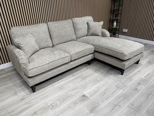 Laura Ashley LYNDEN Style Fabric 3 Seater RHF Chaise Corner Sofa - RRP £2625