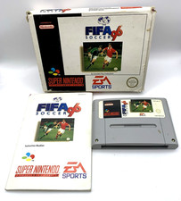 Thumbnail of ebay&reg; auction 136809501450 | FIFA Soccer 96 Nintendo SNES SUPER NINTENDO PAL EUR