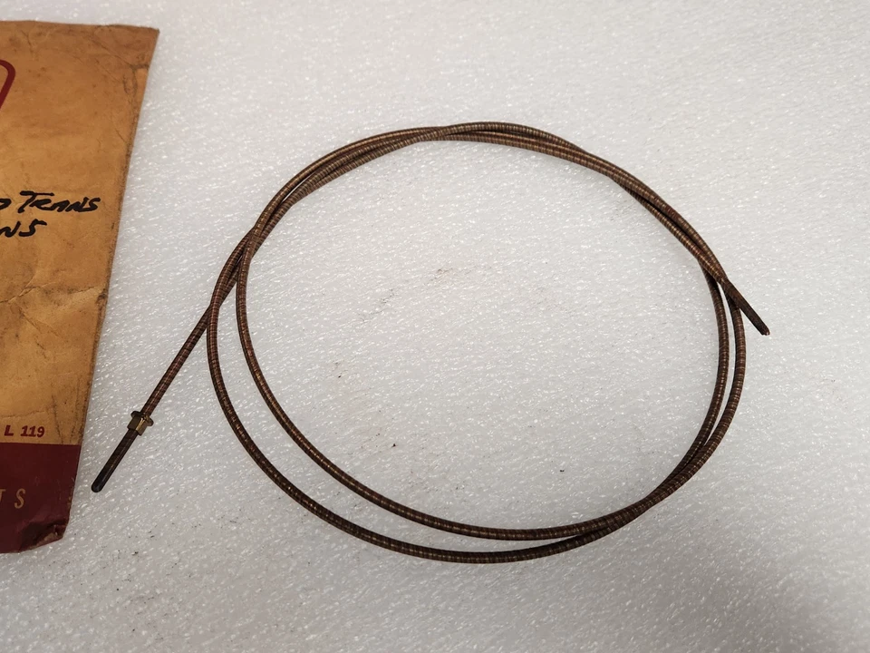 Ford Cars & T-Bird 1958-59 1958-59 1957 STD TRANS CABLE SPEEDO NÚCLEO B7A-17262-D nuevo de lote Foto 2 de 4