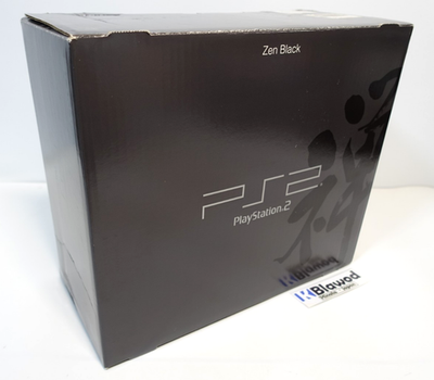 NEW SONY PlayStation 2 PS2 ZEN BLACK Console SCPH-37000 Box Japan