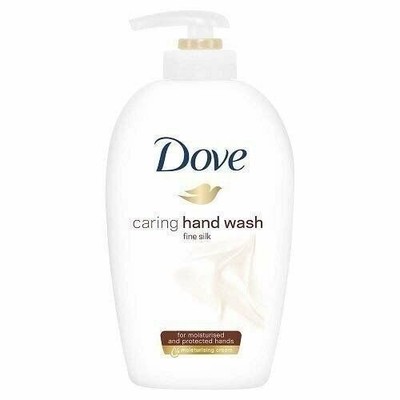 Dove Caring Hand Wash, Fine Silk, 250 Ml / 8.45 Oz (Pack of 6)