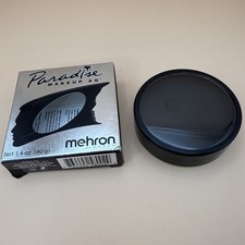 MEHRON Makeup  PARADISE MAKEUP AQ Water Activated Face Body Makeup 1.4 oz BLACK