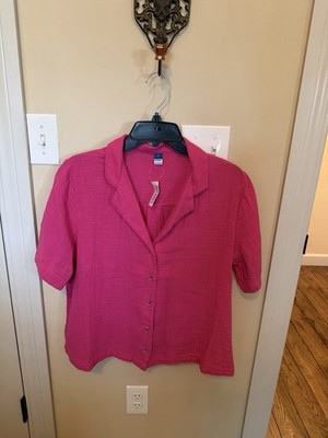 NWT Women's Old Navy Pink Top. Lightweight Size M
